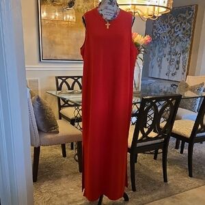SPANX Vibrant Red Maxi Dress. New With Tags